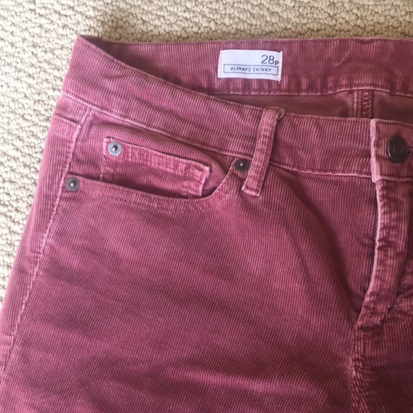 Pink Gap Corduroy Jeans - Picture 2 of 5